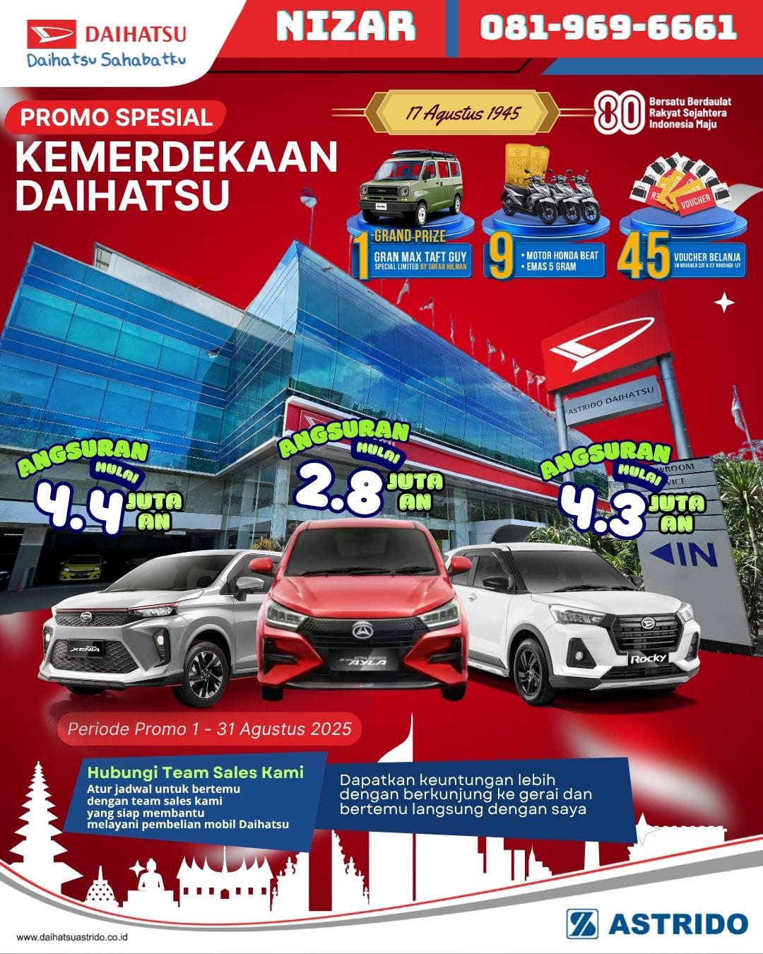 Promo Daihatsu Kemerdekaan Agustus